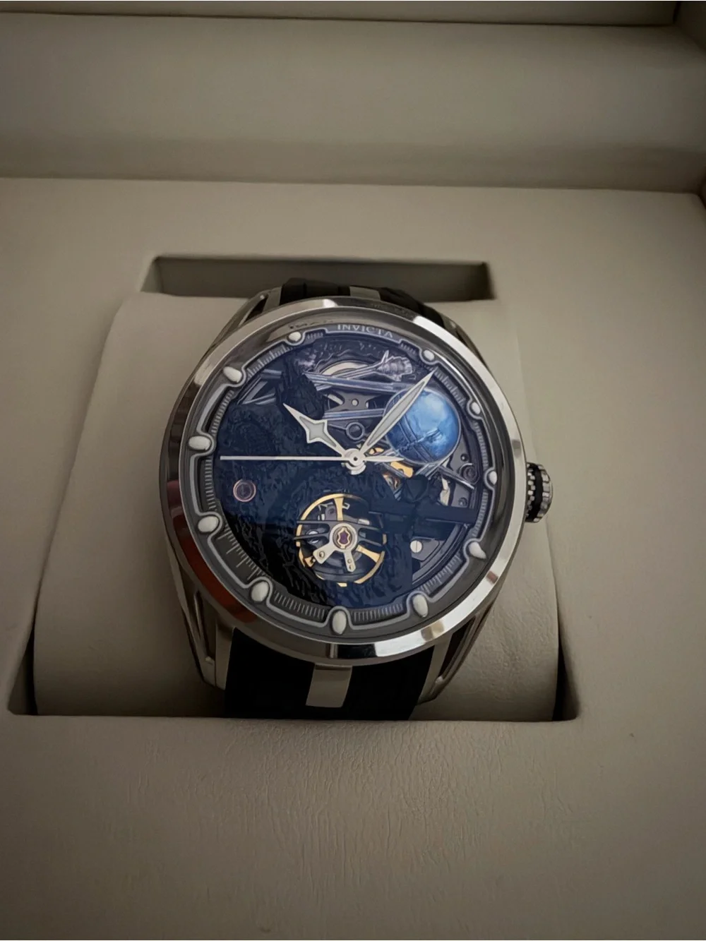 Invicta Celestial Naosia Men's Watch - Black & Blue